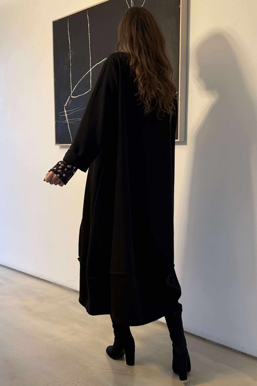 Sola Smart Tech Panel Dress Black